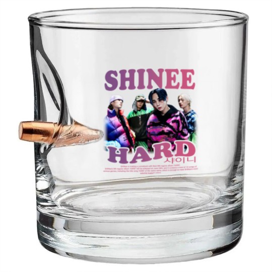 Discover Shinee Kpop Bullet Whiskey Glasses, Hard Album Bullet Whiskey Glasses v5, Shawol Bullet Whiskey Glasses, Onew Key Minho Taemin Bullet Whiskey Glasses