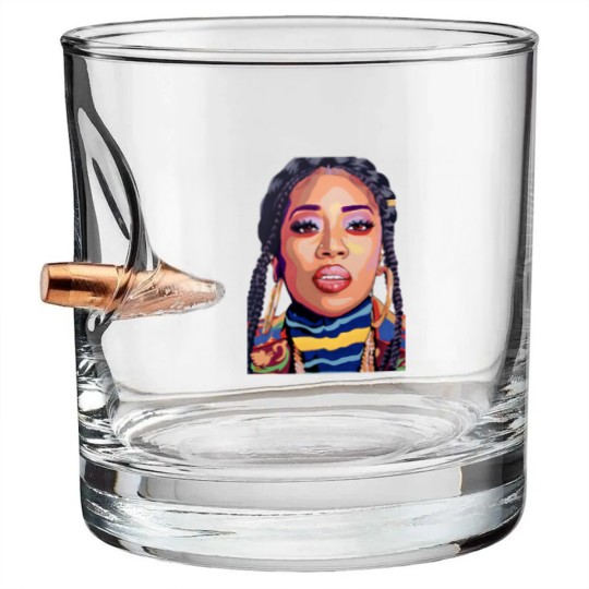 Discover Missy Elliott Bullet Whiskey Glasses Unisex Short Sleeve Bullet Whiskey Glasses