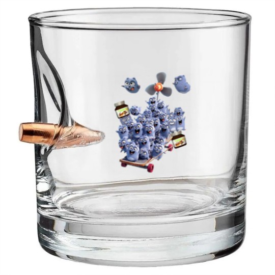 Discover Happy Lemmings Tabodi and Grizzy Bullet Whiskey Glasses