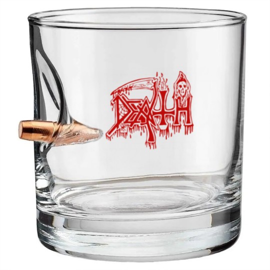 Discover Death Band Bullet Whiskey Glasses