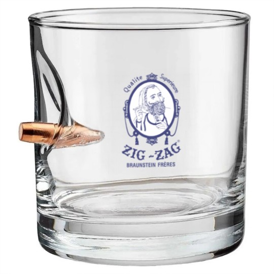 Discover zig zag  pappers Bullet Whiskey Glasses
