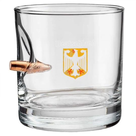 Discover Deutschland Bullet Whiskey Glasses