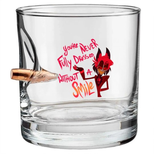 Discover Alastor  Hazbin hotel  Hazbin Hotel Bullet Whiskey Glasses