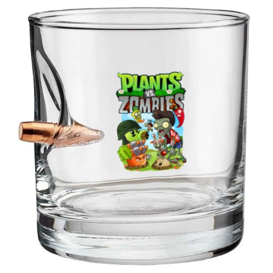 Discover Plants Vs Zombies Bullet Whiskey Glasses