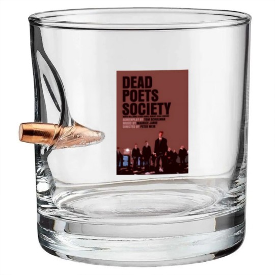 Discover Dead Poets Society(1) Bullet Whiskey Glasses