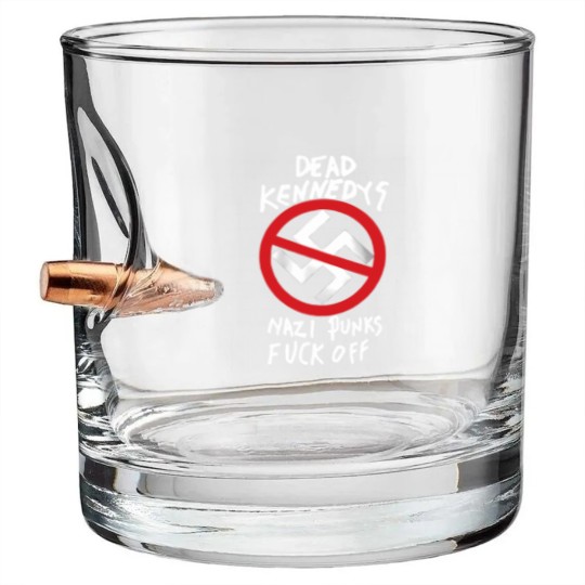 Discover Nazi Punks Bullet Whiskey Glasses