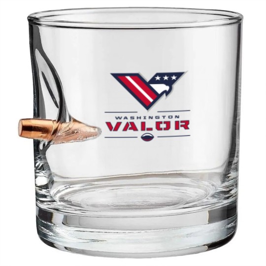 Discover Washington Valor Bullet Whiskey Glasses