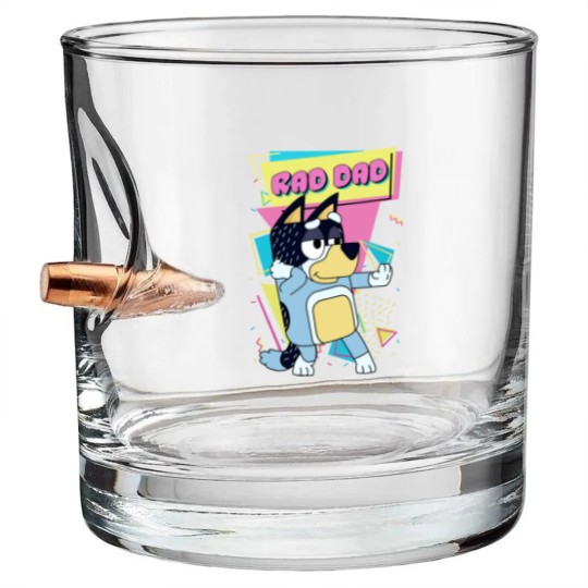 Discover Rad Dad Bullet Whiskey Glasses, Rad Dad Gift For Daddy, Rad Dad