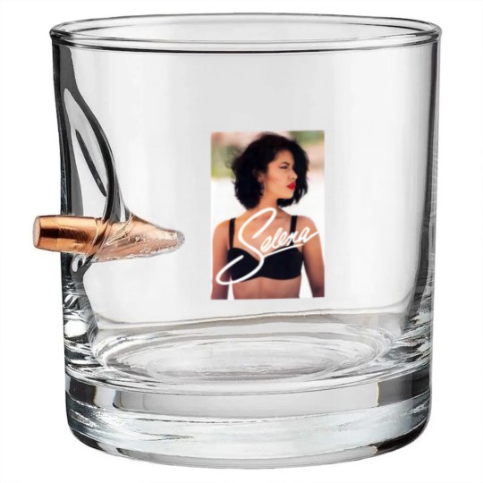 Discover Selena Quintanilla Vintage Bullet Whiskey Glasses, Selena Quintanilla Bullet Whiskey Glasses
