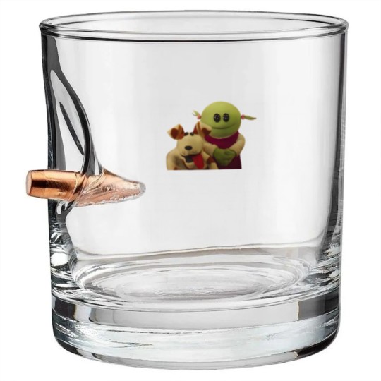 Discover Nanalan Mona and Russer Unisex Jersey Bullet Whiskey Glasses