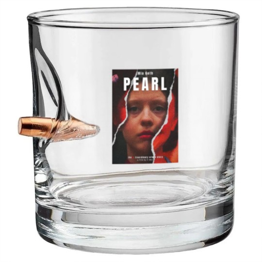 Discover Pearl Movie Unisex Bullet Whiskey Glasses, Mia Goth
