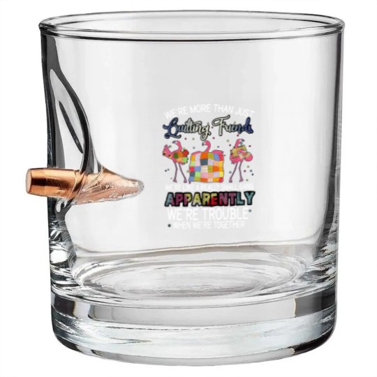 Discover Quilting Bullet Whiskey Glasses
