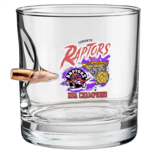 Discover Vintage 90s Graphic Style Toronto Raptors Bullet Whiskey Glasses