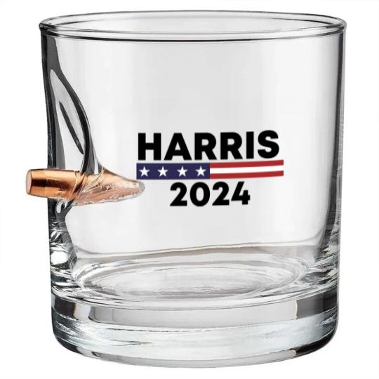 Discover Kamala Harris Hat, Kamala Harris Campaign, Kamala Harris For President 2024 Hat Bullet Whiskey Glasses