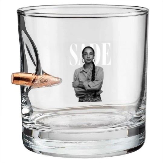 Discover 90s Vintage Sade Bullet Whiskey Glasses, Sade Adu Bullet Whiskey Glasses, SADE Tour Bullet Whiskey Glasses