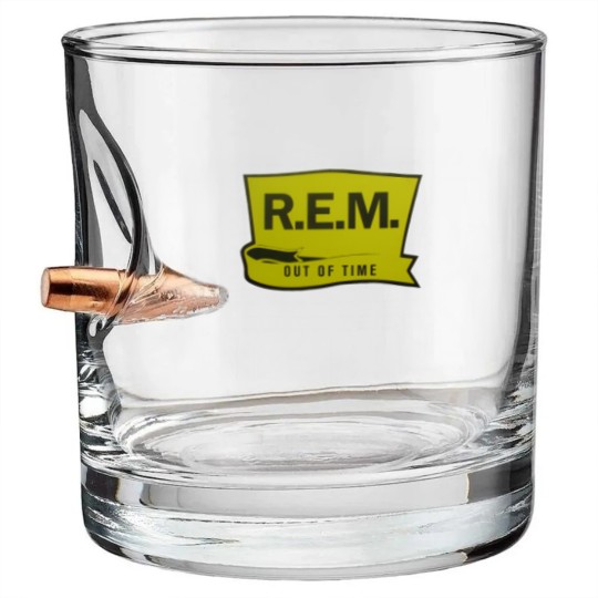 Discover R.E.M. REM band Bullet Whiskey Glasses