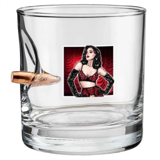 Discover Celebrating the icons - Dita Von Teese (red version) Bullet Whiskey Glasses
