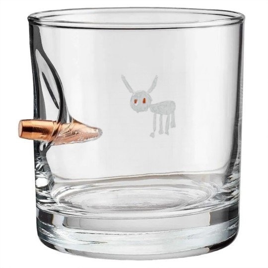 Discover Drake For All The Dogs Bullet Whiskey Glasses Merch, Drake Album Merch Bullet Whiskey Glasses