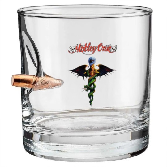 Discover motley crue Bullet Whiskey Glasses