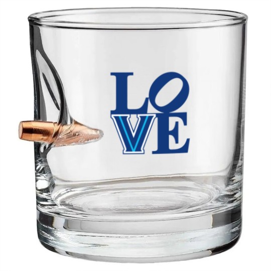 Discover Villanova LOVE Bullet Whiskey Glasses