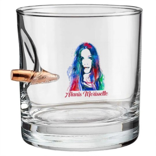 Discover You Live You Learn Alanis Morissette Bullet Whiskey Glasses, Triple Moon Tour 2024