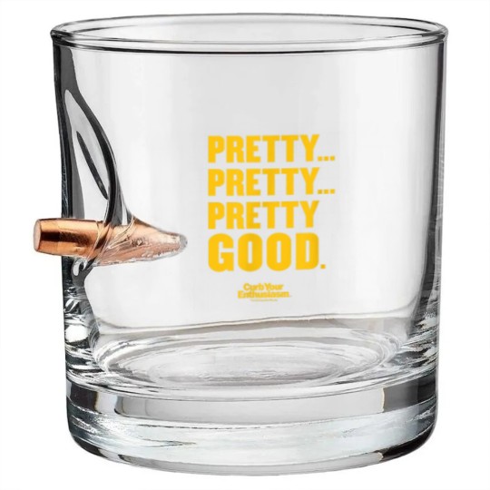 Discover Curb Your Enthusiasm Pretty Pretty Good Adult Bullet Whiskey Glasses