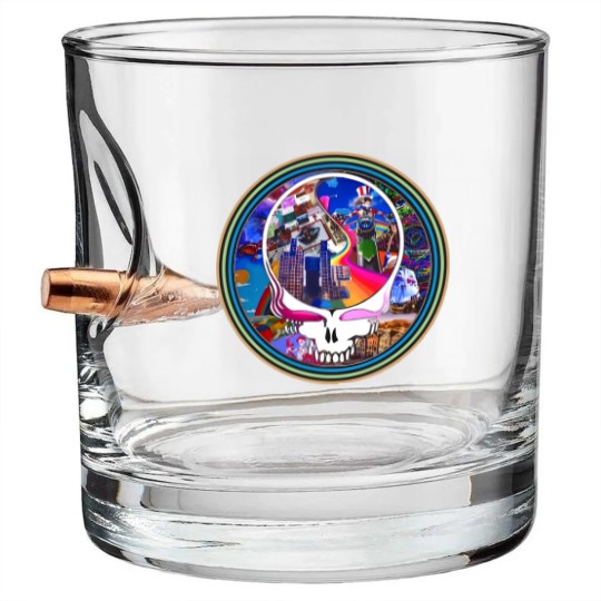 Discover Dead and company sphere inspired Unisex Jersey Short Sleeve Bullet Whiskey Glasses