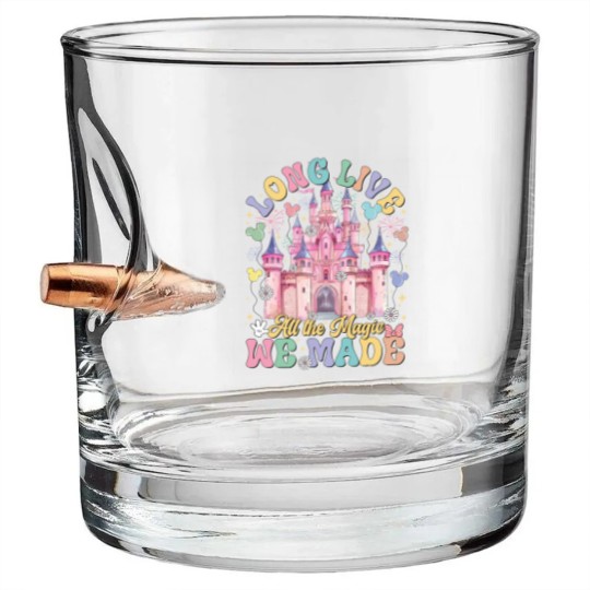 Discover Long Live All The Magic We Made Bullet Whiskey Glasses, Vintage Long Live All The Magic We Made