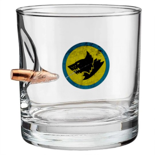 Discover Space Wolves Icon Bullet Whiskey Glasses