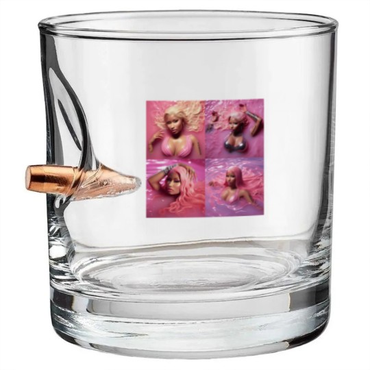 Discover Nicki Minaj Bullet Whiskey Glasses, Write A Rap, Pink Friday 2 Bullet Whiskey Glasses, Nicki Minaj Tour Bullet Whiskey Glasses