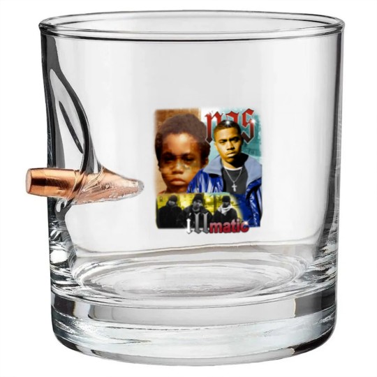 Discover Nas - Illmatic Bullet Whiskey Glasses