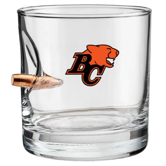 Discover BC Lions 5 Bullet Whiskey Glasses
