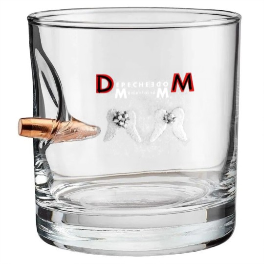 Discover Depeche Mode Memento Mori Album Bullet Whiskey Glasses, Depeche Mode 2023 Tour, Depeche Mode Merch Bullet Whiskey Glasses, Depeche Mode Rock Band Bullet Whiskey Glasses