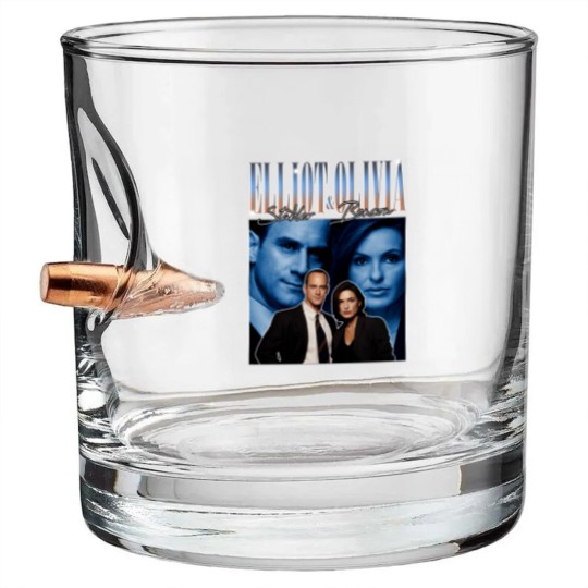 Discover Elliot Stabler Olivia Benson Bullet Whiskey Glasses, Law And Order SVU
