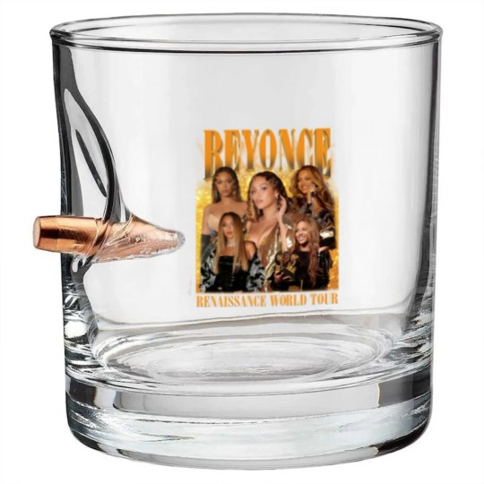 Discover Beyonce, Renaissance 2023 World Tour, Vintage Beyonce  2023, Beyonce Bullet Whiskey Glasses