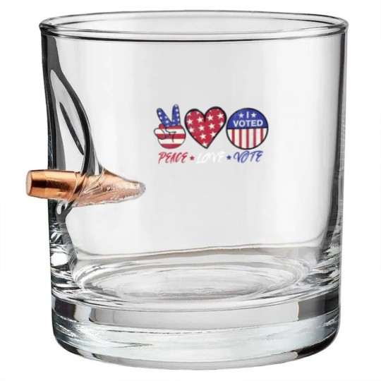 Discover 2024 Election Bullet Whiskey Glasses,Presidential Election Vote Bullet Whiskey Glasses
