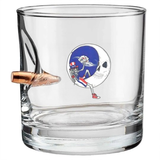 Discover grateful company dead, grateful music dead, grateful band dead, grateful skull dead, grateful jerry dead garcia, grateful retro dead, grateful art dead, grateful funny dead, grateful vintages dead, bear, logo, trendings, cute christmas, meme Bullet Whiskey Glasses