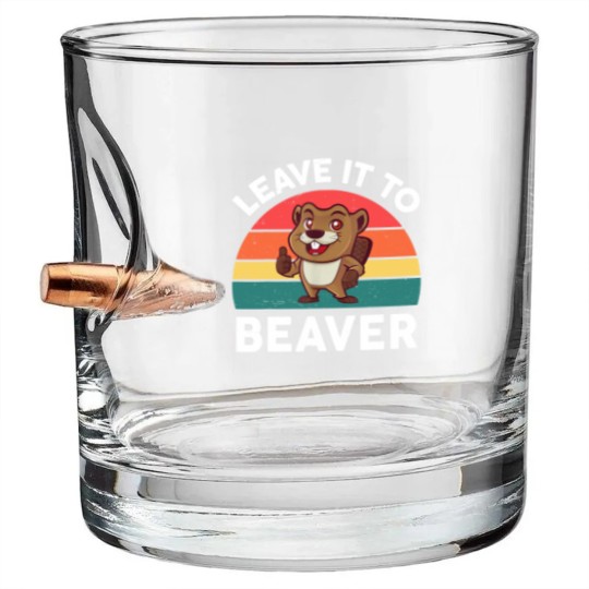 Discover Leave It To Beaver  Men Kids Funny Beaver Bullet Whiskey Glasses