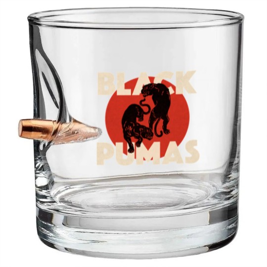Discover BLACK PUMAS Bullet Whiskey Glasses