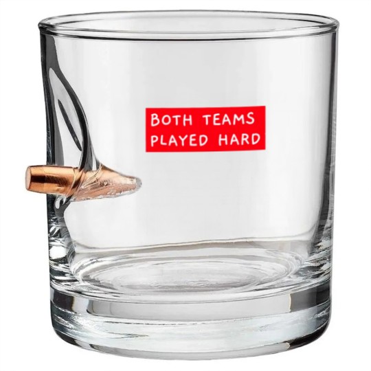 Discover Both Teams Played Hard Bullet Whiskey Glasses