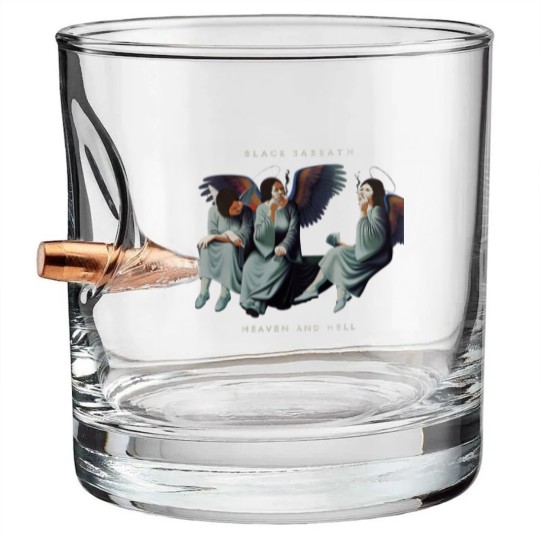 Discover Black Sabbath Heaven & Hell Bullet Whiskey Glasses Bullet Whiskey Glasses