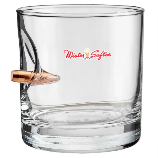 Discover Mr Softee -  Cream truck Bullet Whiskey Glasses