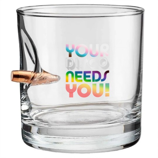 Discover Your Disco Needs You - Kylie Minogue - Light Years - Progress Pride Colours LGBTQIA+ | Active Bullet Whiskey Glasses