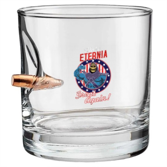 Discover make eternia great again Bullet Whiskey Glasses