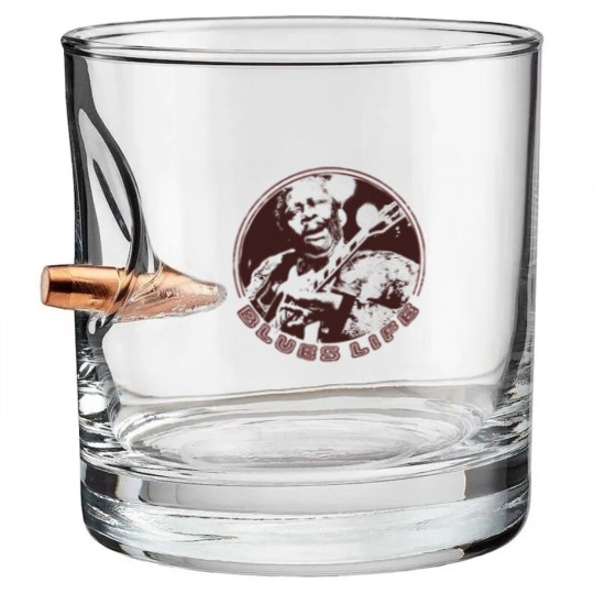 Discover B B King Queen B Bullet Whiskey Glasses