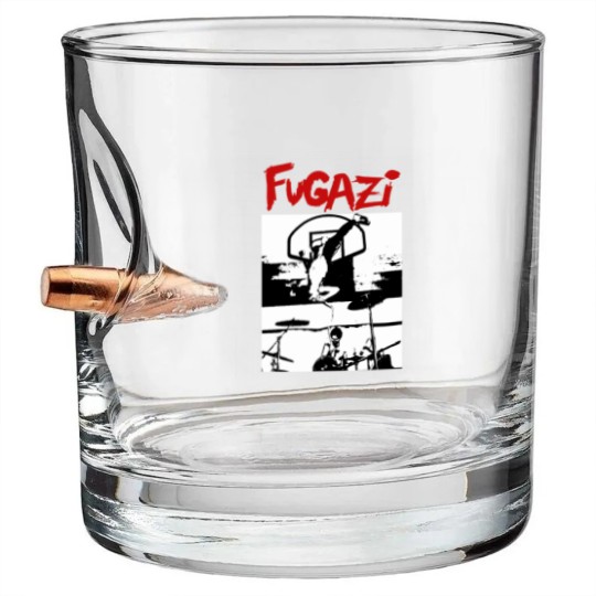 Discover Fugazi Hardcore - Ring Basket Show Bullet Whiskey Glasses