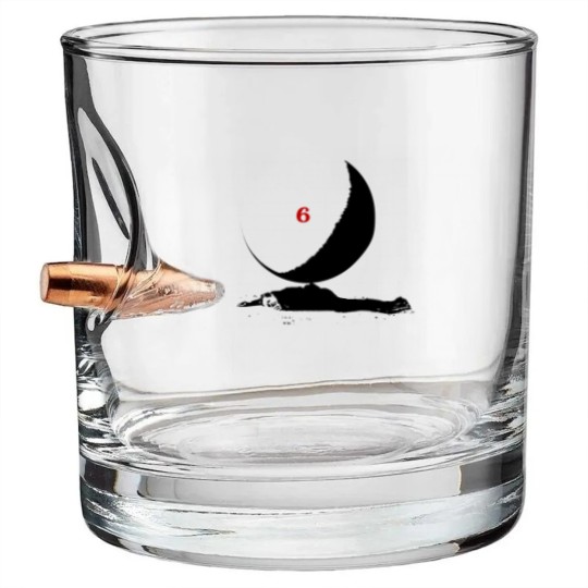 Discover The Prisoner- TV Series Bullet Whiskey Glasses