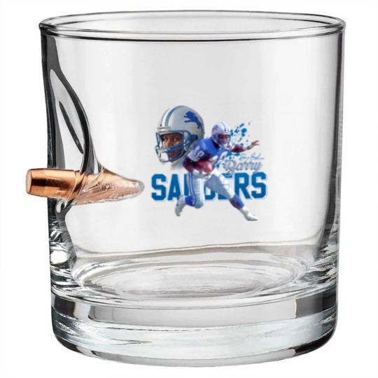 Discover Barry Sanders Bullet Whiskey Glasses