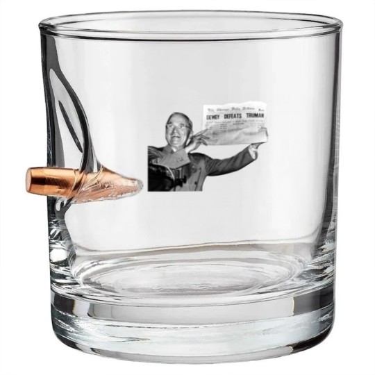 Discover Dewey Defeats Truman Sunflower  1 Bullet Whiskey Glasses
