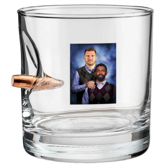 Discover Luka Doncic Kyrie Irvin Funny Bullet Whiskey Glasses, Luka Doncic Bullet Whiskey Glasses